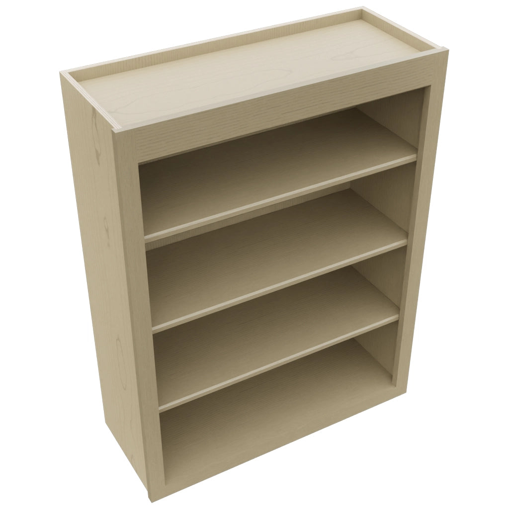 Fabuwood Galaxy Desert Oak WOS3039 Wall Open Shelf, Top View