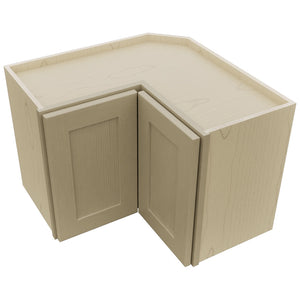 Fabuwood Galaxy Desert Oak WPC2418 Wall Corner Pie Cabinet, Top View