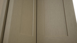 Fabuwood Galaxy Desert Oak WPC2436 Wall Corner Pie Cabinet, Detail View