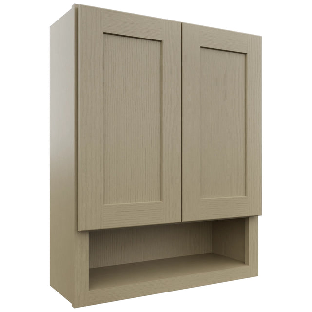 Fabuwood Galaxy Desert Oak WVS2430 Vanity Wall Storage, Front View