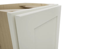Fabuwood Galaxy Dove B15FD-12D Base Full Door Cabinet, Detail View
