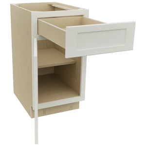 Fabuwood Galaxy Dove B18 Base Standard Cabinet, Open View