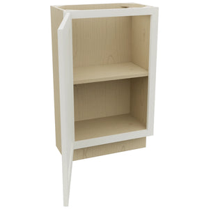 Fabuwood Galaxy Dove B21FD-12D Base Full Door Cabinet, Open View
