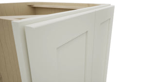 Fabuwood Galaxy Dove B24FD Base Full Door Cabinet, Detail View