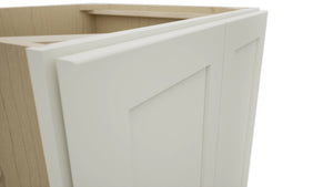 Fabuwood Galaxy Dove B27FD Base Full Door Cabinet, Detail View