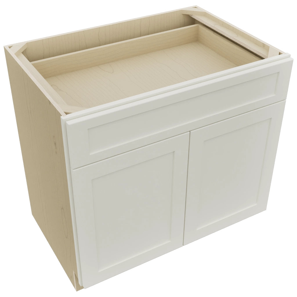 Fabuwood Galaxy Dove B36SDF Base Standard Cabinet, Top View