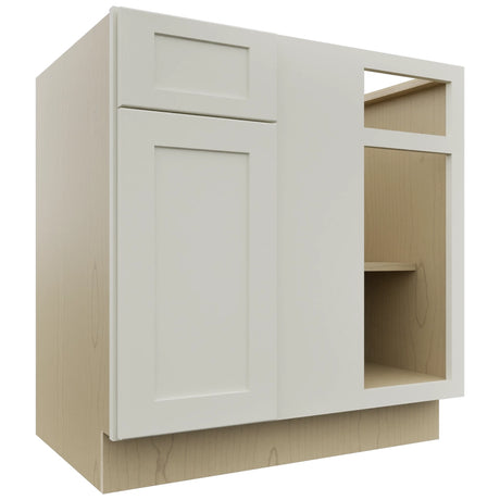Fabuwood Galaxy Dove BLB39/42 Base Corner Blind Cabinet, Front View