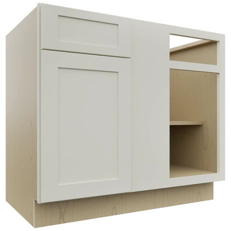 Fabuwood Galaxy Dove BLB42/45 Base Corner Blind Cabinet, Front View