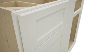 Fabuwood Galaxy Dove BLB42/45 Base Corner Blind Cabinet, Detail View
