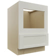 Fabuwood Galaxy Dove BMC24 Base Microwave Cabinet, Front View