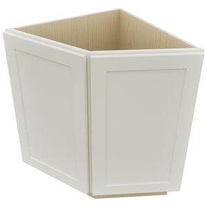 Fabuwood Galaxy Dove BRA24 Base Return Angle Cabinet, Top View