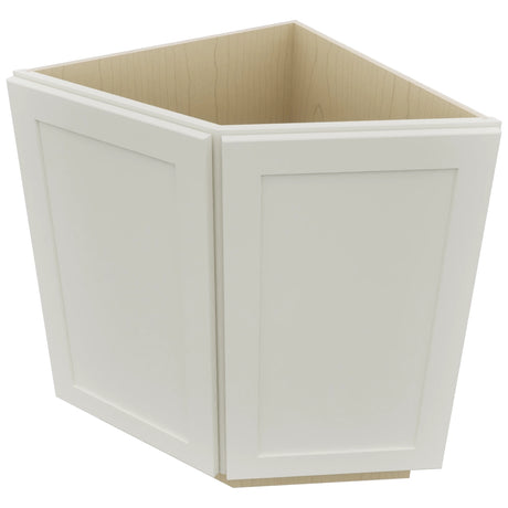 Fabuwood Galaxy Dove BRA24 Base Return Angle Cabinet, Top View