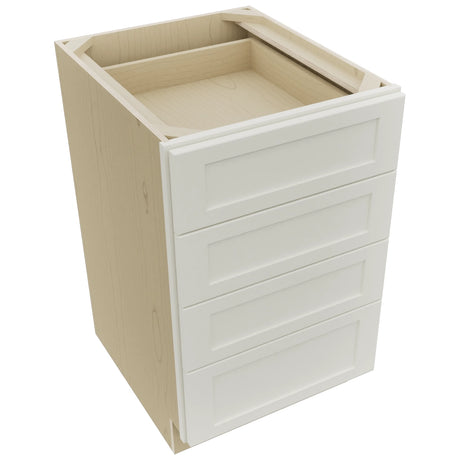Fabuwood Galaxy Dove DB21-4 Base 4 Drawers Cabinet, Top View
