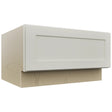 Fabuwood Galaxy Dove DBS30 Base Bench Seat Cabinet, Front View
