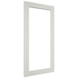 Fabuwood Galaxy Dove DS DFG1836 Wall Prepped Door, Front View