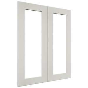 Fabuwood Galaxy Dove DS DFG2430 Wall Prepped Door, Front View