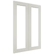 Fabuwood Galaxy Dove DS DFG2436 Wall Prepped Door, Front View