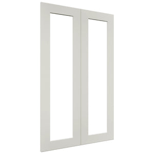 Fabuwood Galaxy Dove DS DFG2439 Wall Prepped Door, Front View