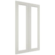 Fabuwood Galaxy Dove DS DFG2442 Wall Prepped Door, Front View