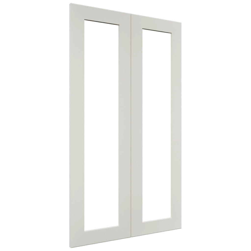 Fabuwood Galaxy Dove DS DFG2442 Wall Prepped Door, Front View