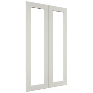 Fabuwood Galaxy Dove DS DFG2442 Wall Prepped Door, Front View