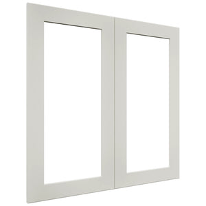 Fabuwood Galaxy Dove DS DFG3030 Wall Prepped Door, Front View