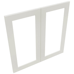 Fabuwood Galaxy Dove DS DFG3030 Wall Prepped Door, Top View