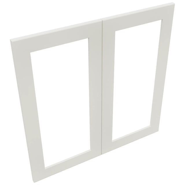 Fabuwood Galaxy Dove DS DFG3030 Wall Prepped Door, Top View