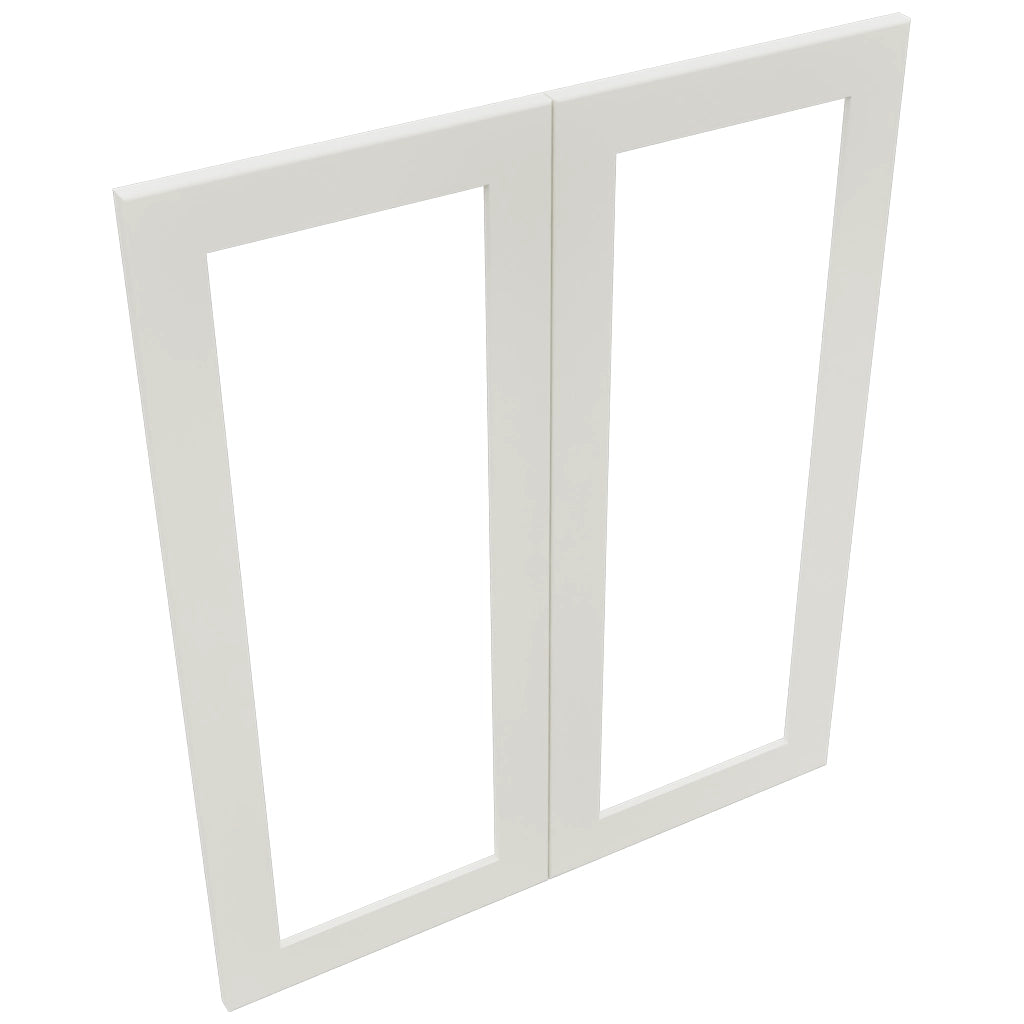 Fabuwood Galaxy Dove DS DFG3036 Wall Prepped Door, Top View
