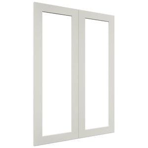 Fabuwood Galaxy Dove DS DFG3042 Wall Prepped Door, Front View