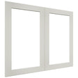Fabuwood Galaxy Dove DS DFG3630 Wall Prepped Door, Front View