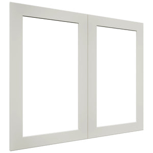 Fabuwood Galaxy Dove DS DFG3630 Wall Prepped Door, Front View