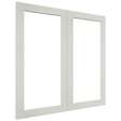 Fabuwood Galaxy Dove DS DFG3636 Wall Prepped Door, Front View
