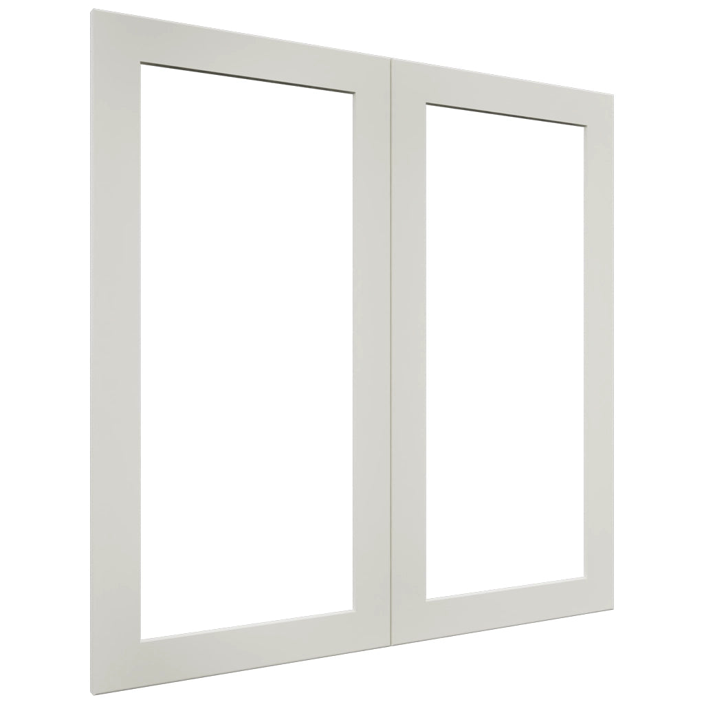 Fabuwood Galaxy Dove DS DFG3636 Wall Prepped Door, Front View
