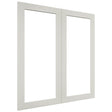 Fabuwood Galaxy Dove DS DFG3639 Wall Prepped Door, Front View