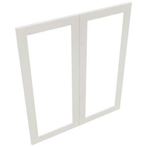 Fabuwood Galaxy Dove DS DFG3642 Wall Prepped Door, Top View