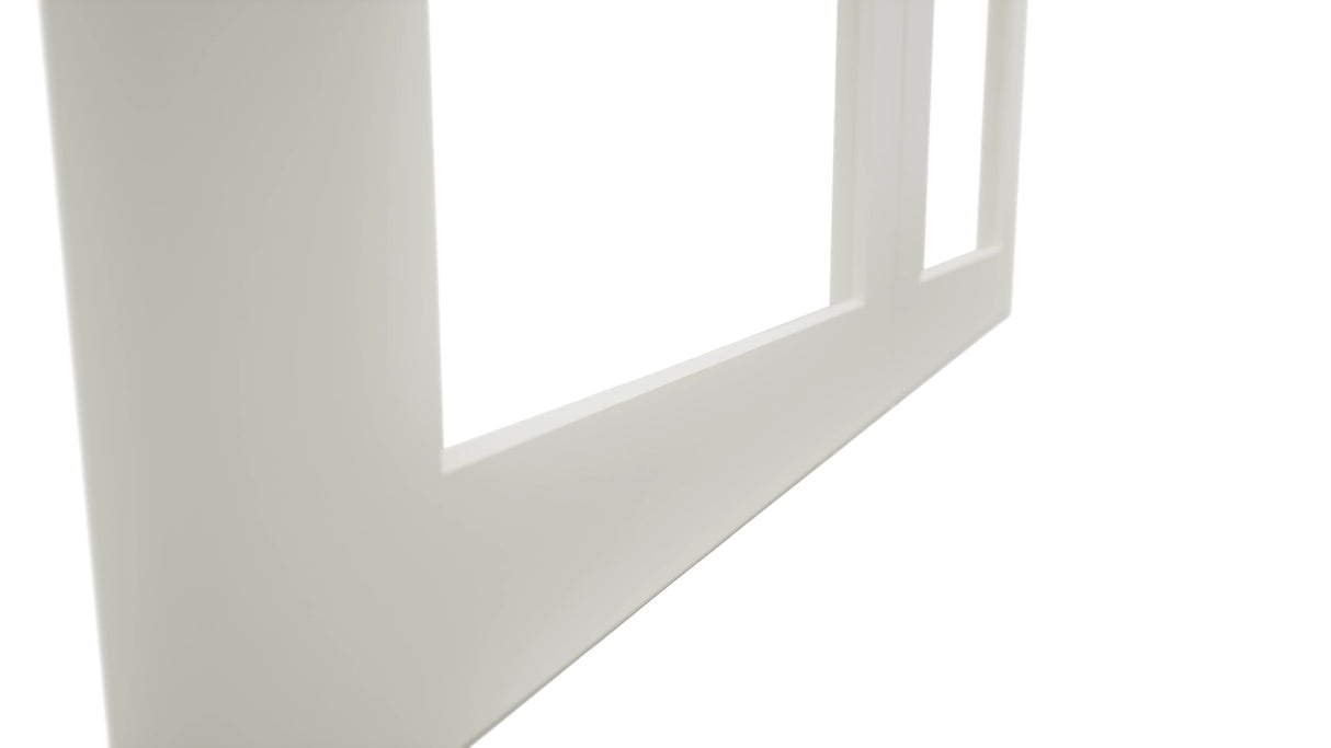 Fabuwood Galaxy Dove DS DFG3642 Wall Prepped Door, Detail View