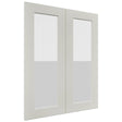 Fabuwood Galaxy Dove DS GDW2430 Wall Glass Door, Front View