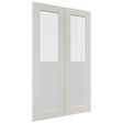 Fabuwood Galaxy Dove DS GDW2439 Wall Glass Door, Front View