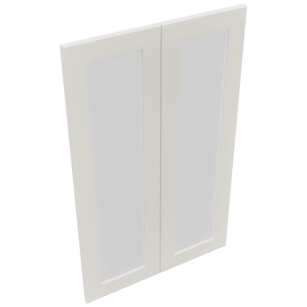 Fabuwood Galaxy Dove DS GDW2439 Wall Glass Door, Top View