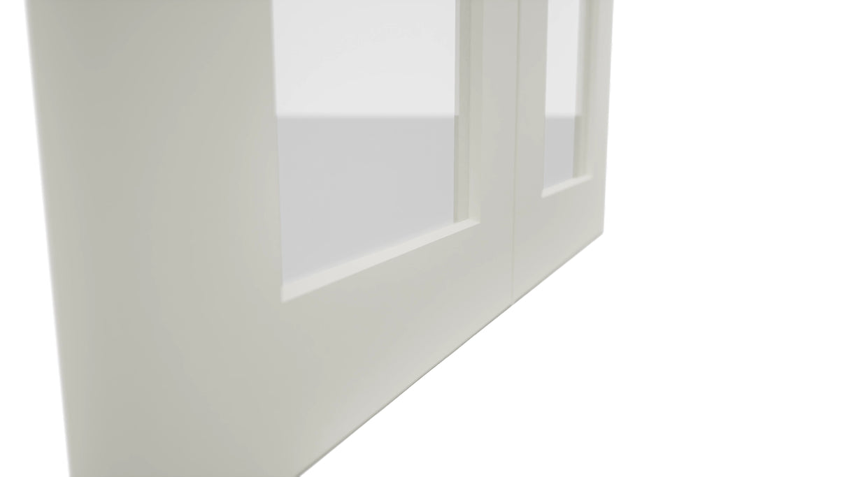 Fabuwood Galaxy Dove DS GDW2439 Wall Glass Door, Detail View