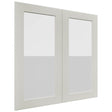 Fabuwood Galaxy Dove DS GDW3030 Wall Glass Door, Front View