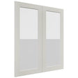 Fabuwood Galaxy Dove DS GDW3036 Wall Glass Door, Front View