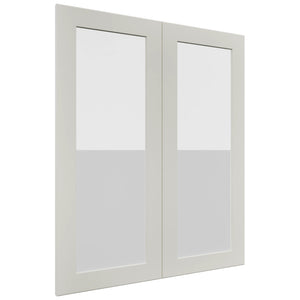 Fabuwood Galaxy Dove DS GDW3036 Wall Glass Door, Front View