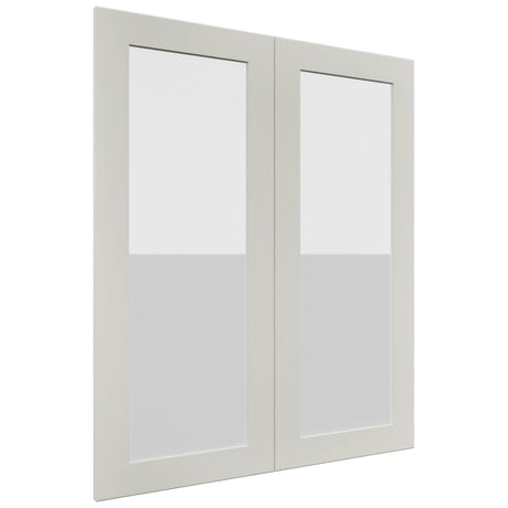 Fabuwood Galaxy Dove DS GDW3036 Wall Glass Door, Front View