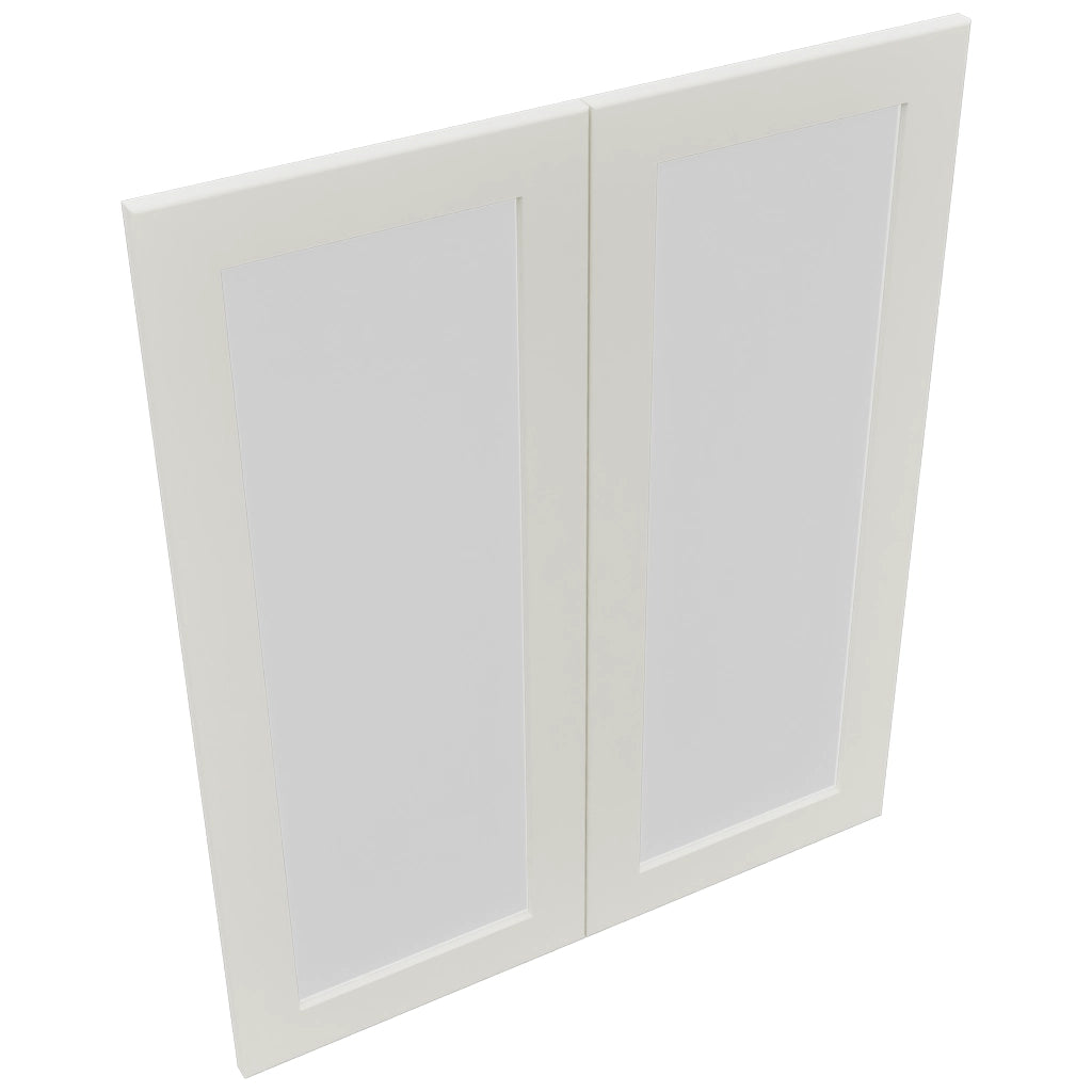 Fabuwood Galaxy Dove DS GDW3036 Wall Glass Door, Top View