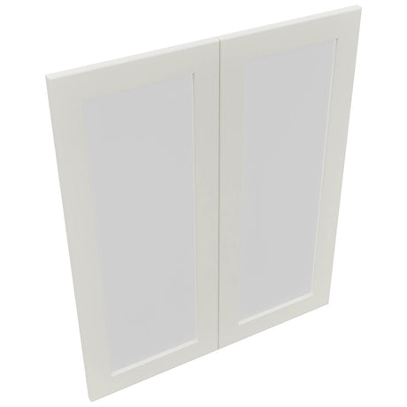 Fabuwood Galaxy Dove DS GDW3036 Wall Glass Door, Top View