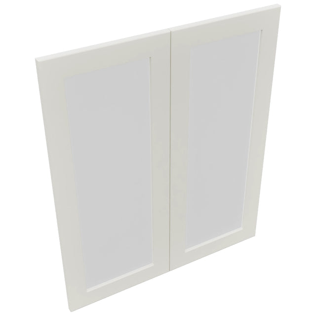 Fabuwood Galaxy Dove DS GDW3036 Wall Glass Door, Top View