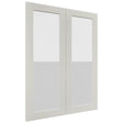 Fabuwood Galaxy Dove DS GDW3039 Wall Glass Door, Front View