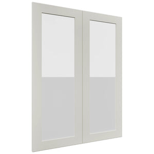 Fabuwood Galaxy Dove DS GDW3039 Wall Glass Door, Front View